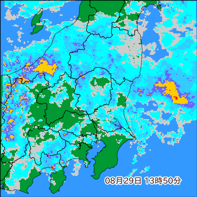 雨雲レーダー