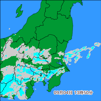 雨雲レーダー