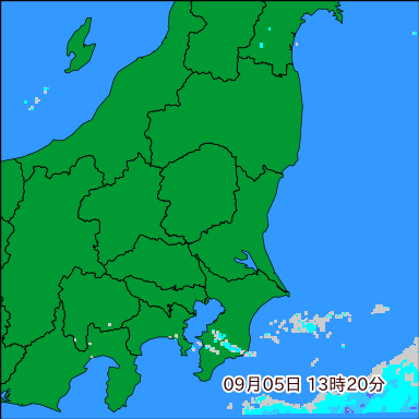 雨雲レーダー