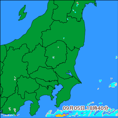 雨雲レーダー