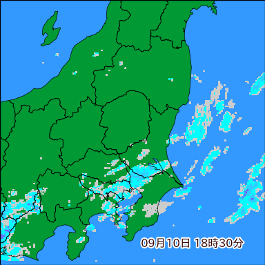 雨雲レーダー