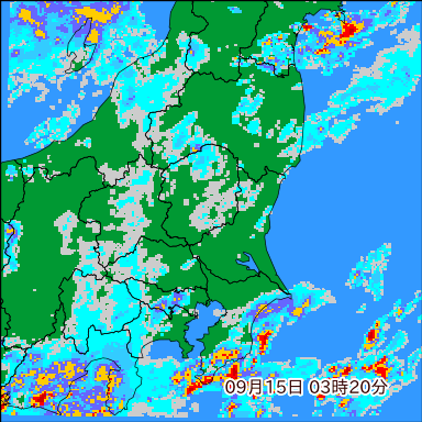 雨雲レーダー