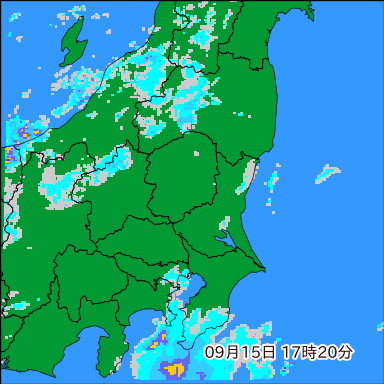 雨雲レーダー