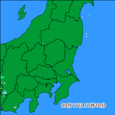 雨雲レーダー