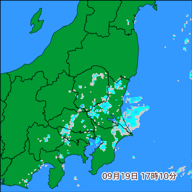 雨雲レーダー