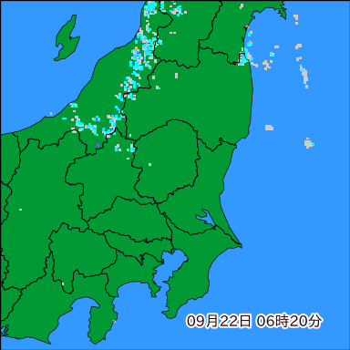 雨雲レーダー