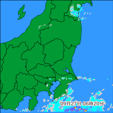 雨雲レーダー