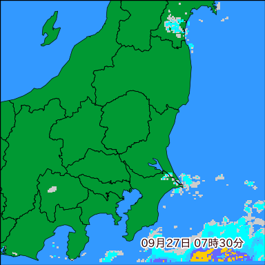 雨雲レーダー