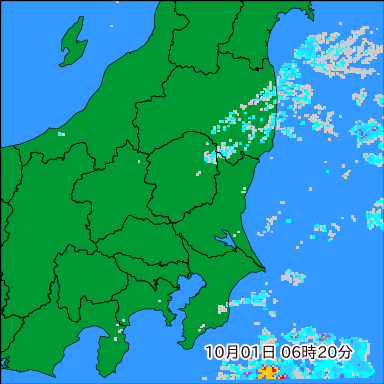 雨雲レーダー