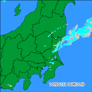 雨雲レーダー