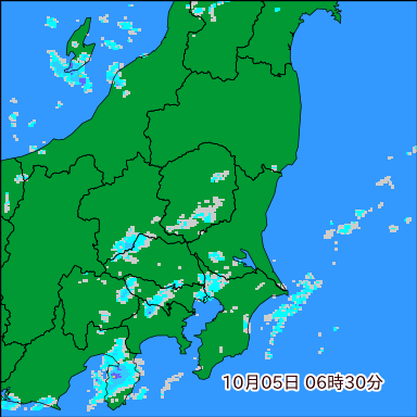 雨雲レーダー