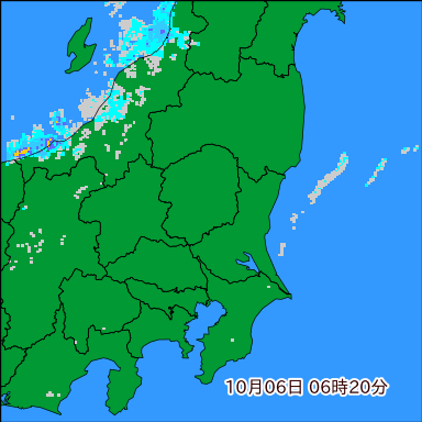雨雲レーダー