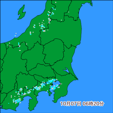 雨雲レーダー