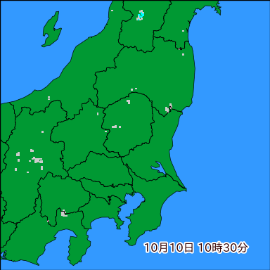 雨雲レーダー