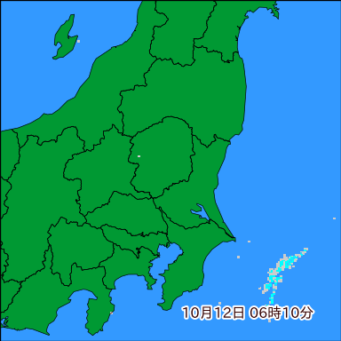 雨雲レーダー