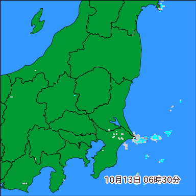 雨雲レーダー