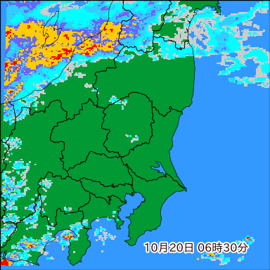 雨雲レーダー